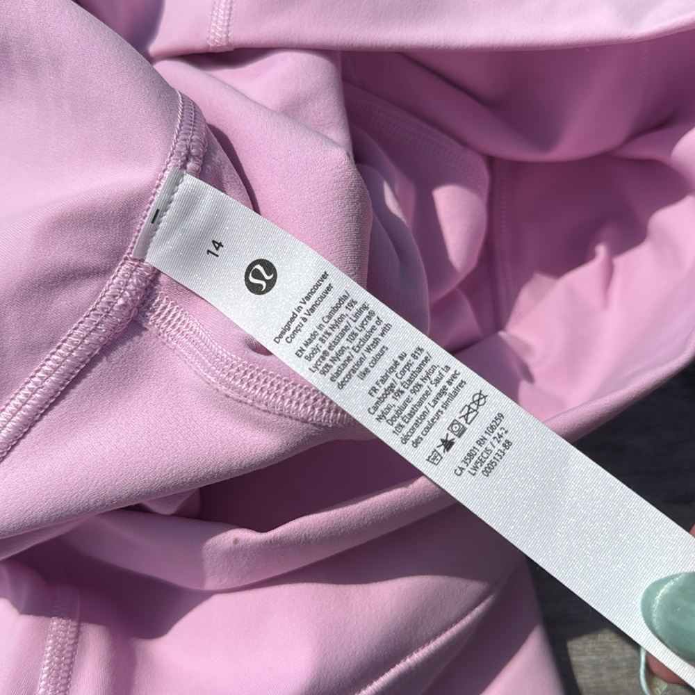 Lululemon Align High-Rise Pant 28" Vitapink size‎ 14 pink leggings nwt - Picture 5 of 6